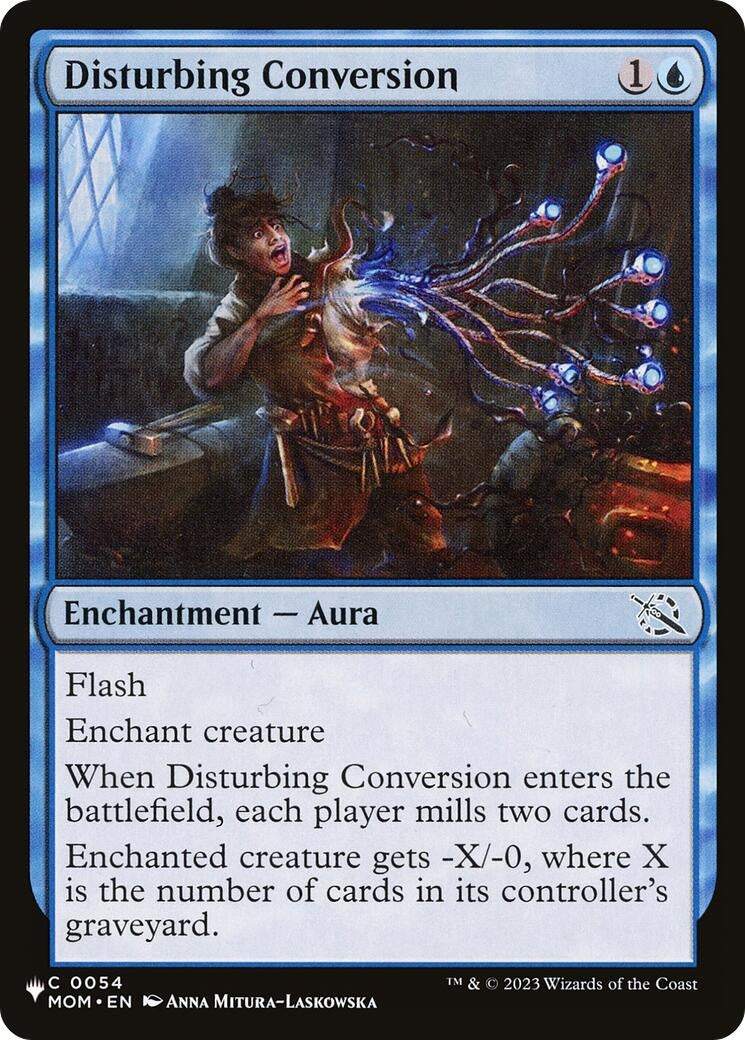 Disturbing Conversion (54) [LIST] - MTG Single