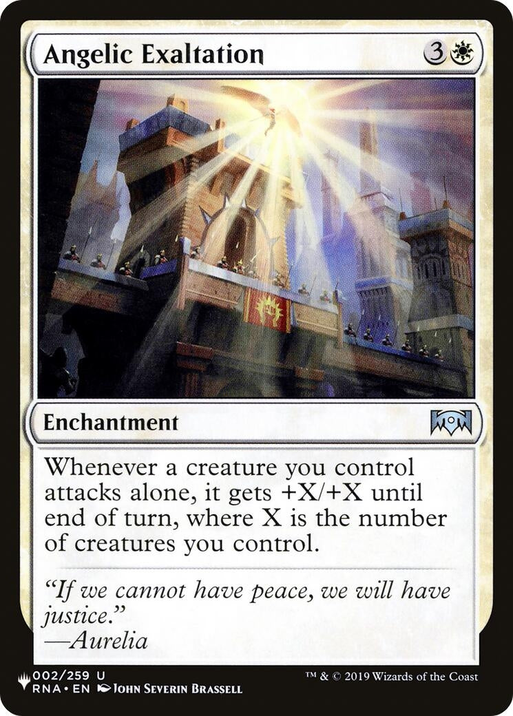 Angelic Exaltation (2) [LIST] - MTG Single