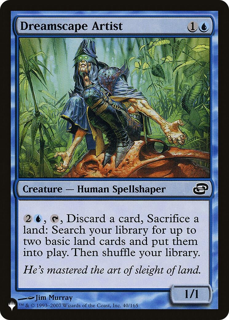 Dreamscape Artist (40) [LIST] - MTG Single