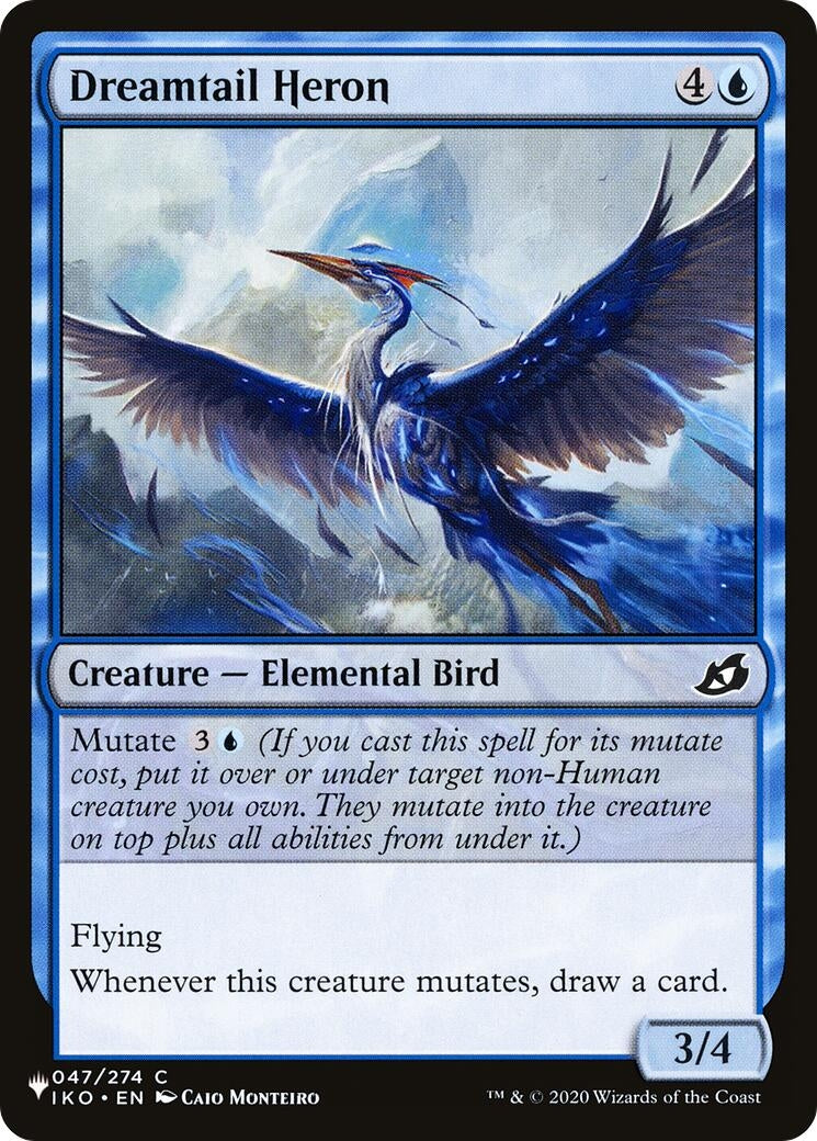 Dreamtail Heron (47) [LIST] - MTG Single