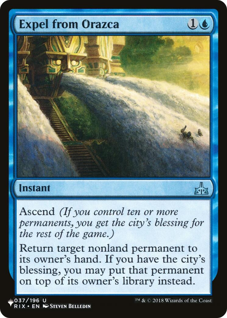 Expel from Orazca (37) [LIST] - MTG Single