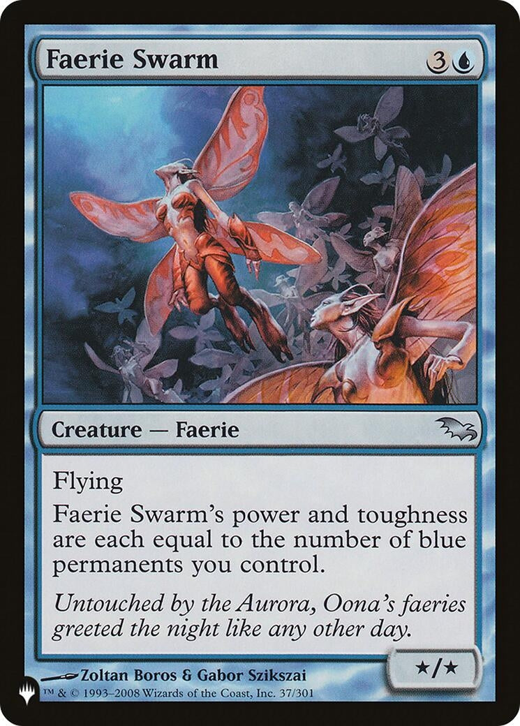 Faerie Swarm (37) [LIST] - MTG Single