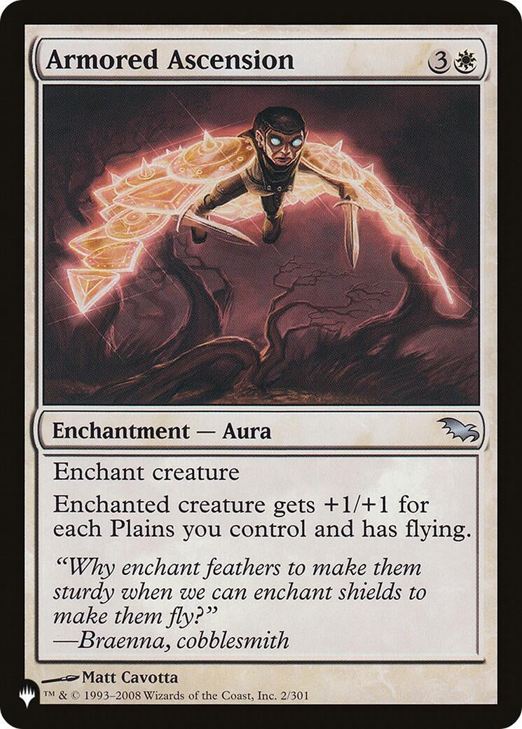 Armored Ascension (2) [LIST] - MTG Single
