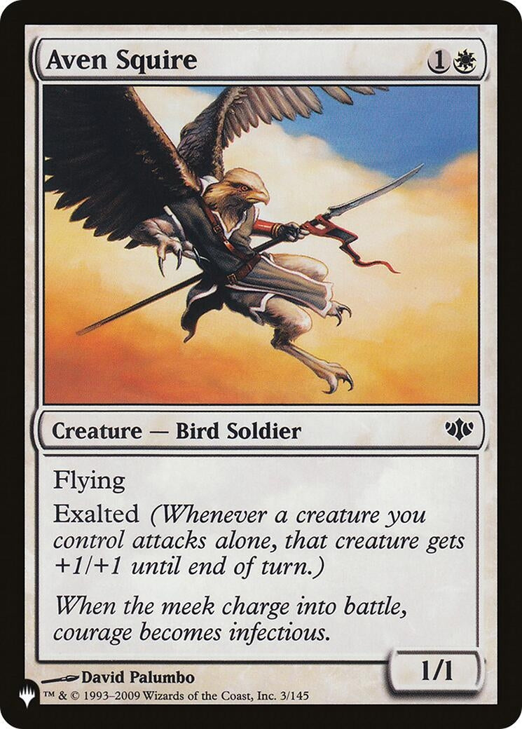 Aven Squire (3) [LIST] - MTG Single