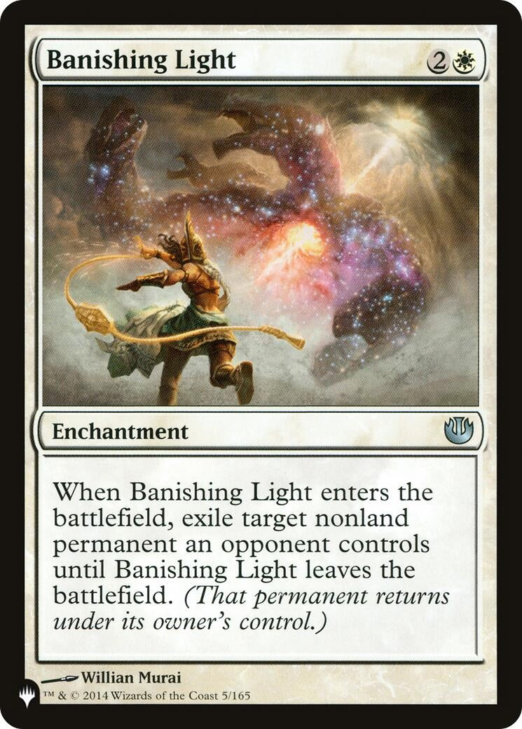 Banishing Light (5) [LIST] - MTG Single