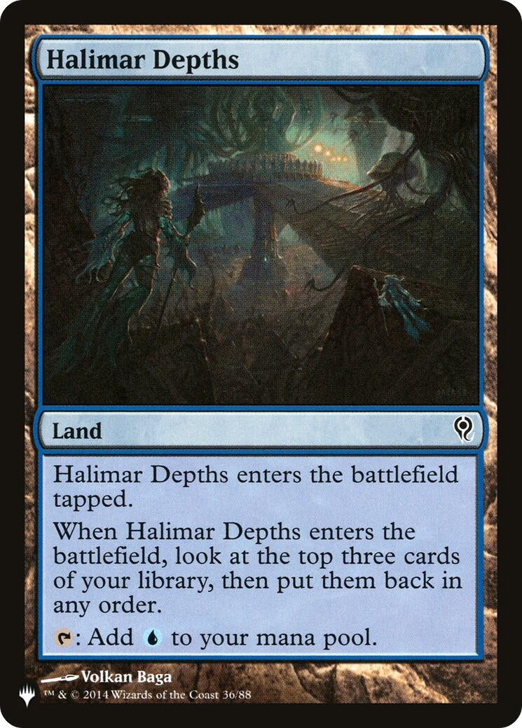 Halimar Depths (36) [LIST] - MTG Single
