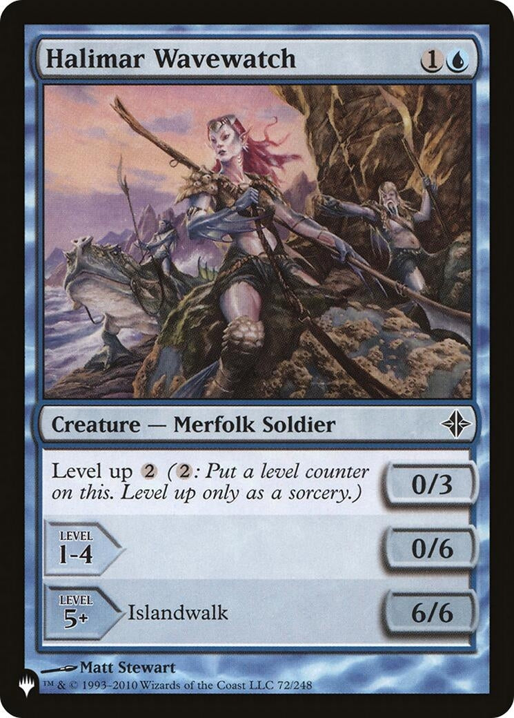 Halimar Wavewatch (72) [LIST] - MTG Single