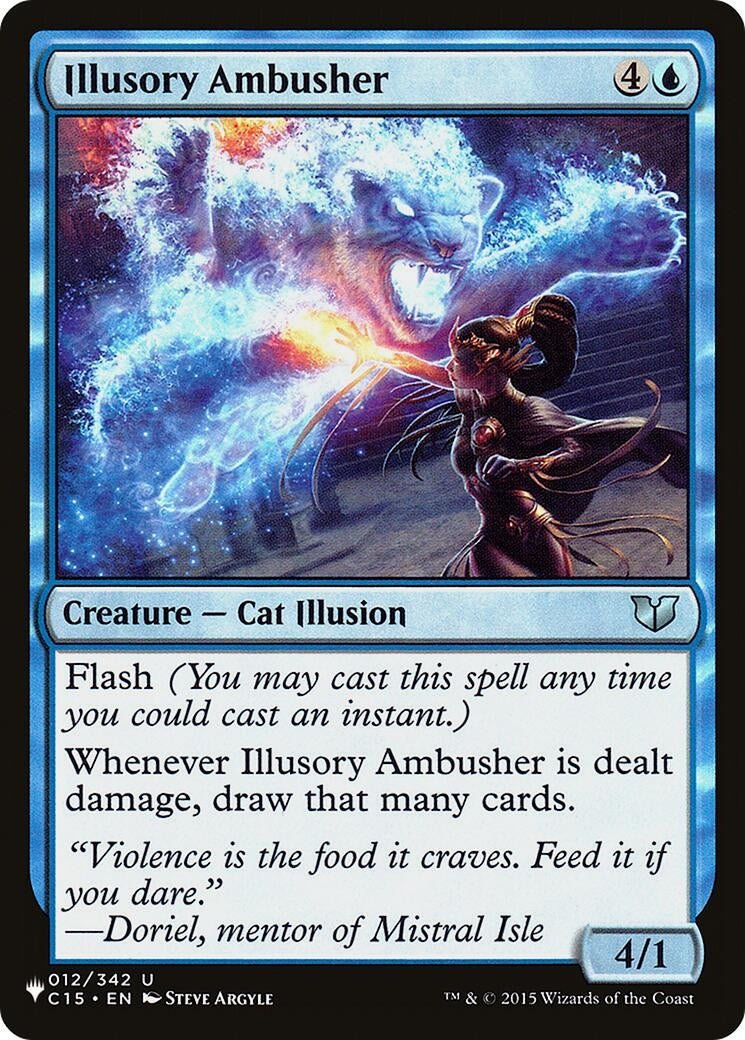 Illusory Ambusher (12) [LIST] - MTG Single