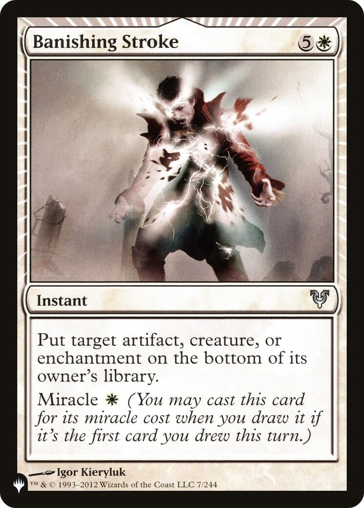 Banishing Stroke (7) [LIST] - MTG Single