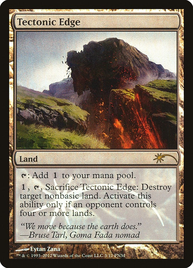 Tectonic Edge [FNM] - MTG Single