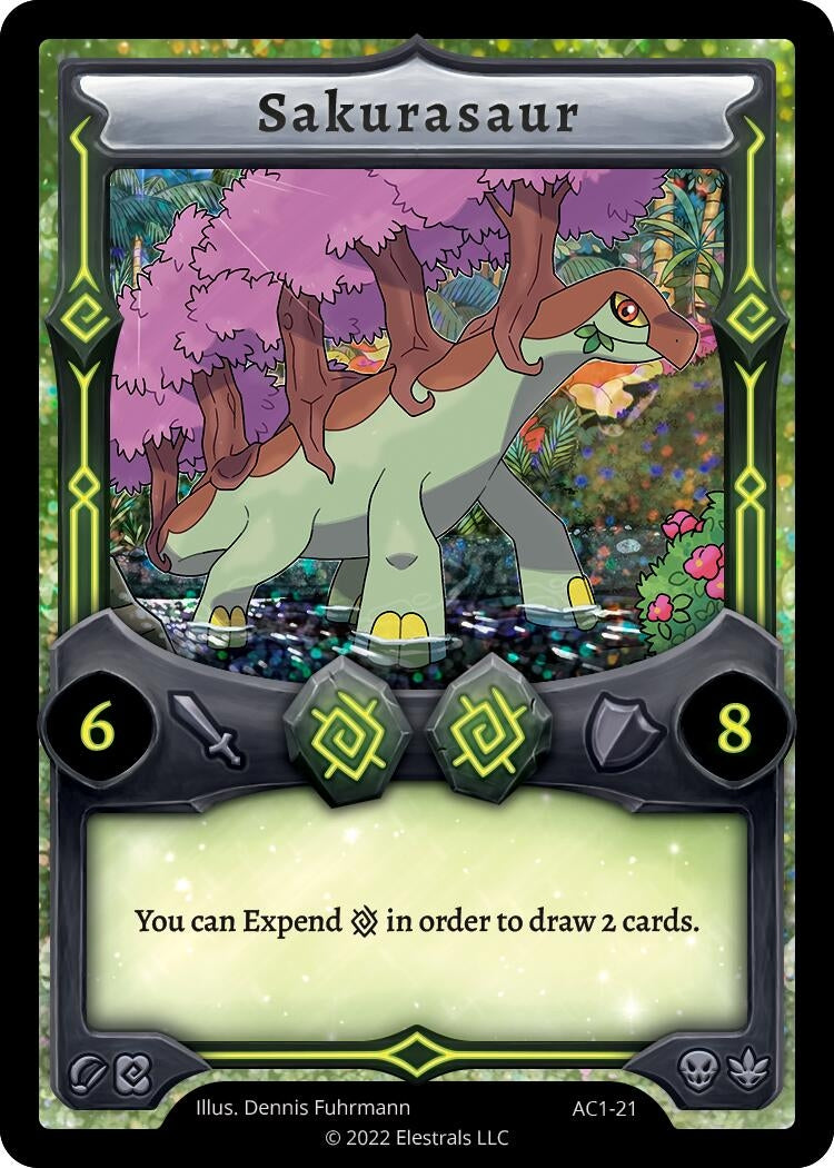 Sakurasaur (121) (AC1) - Elestrals Single
