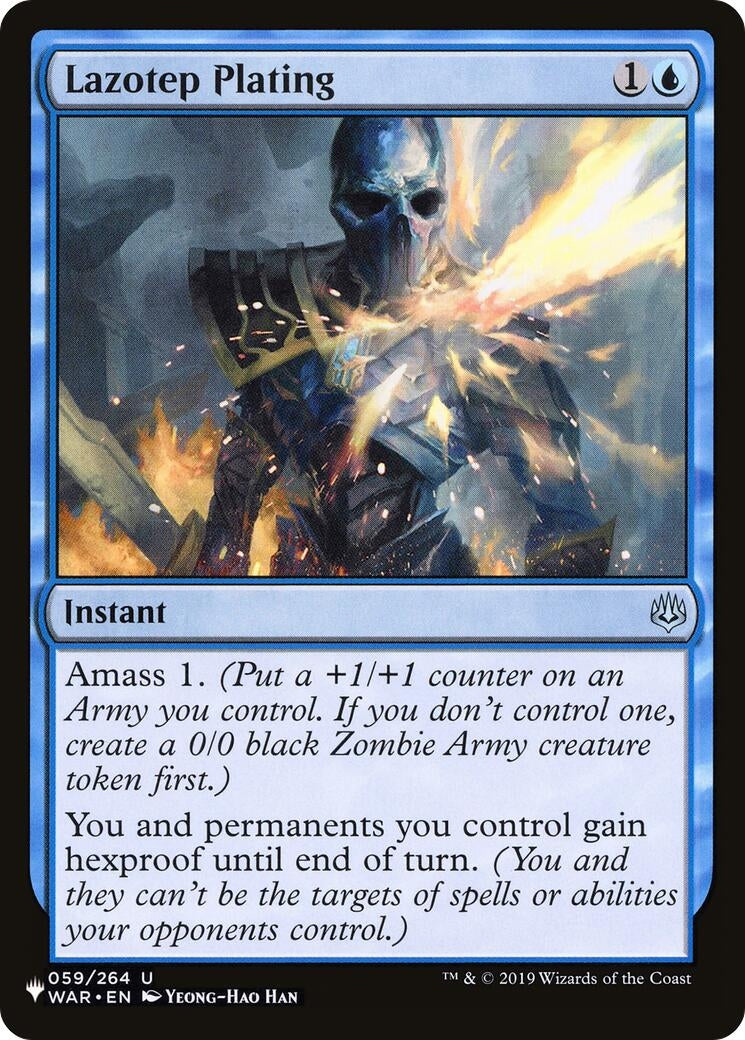 Lazotep Plating (59) [LIST] - MTG Single