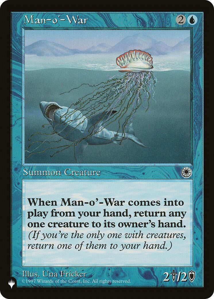 Man-o’-War (POR) [LIST] - MTG Single
