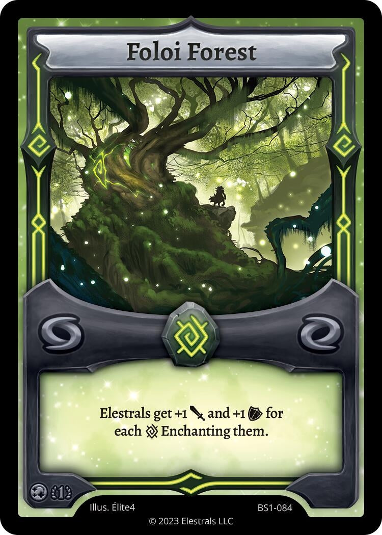 Foloi Forest (1084) (BS1) - Elestrals Single