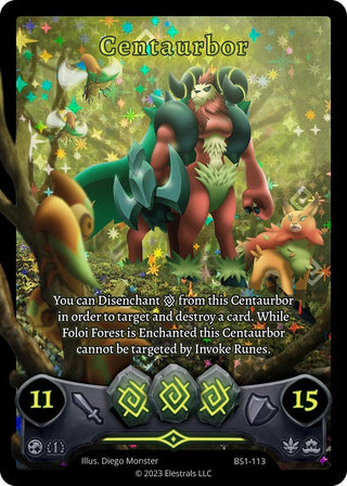 Centaurbor (Full Art) (1113) (BS1) - Elestrals Single