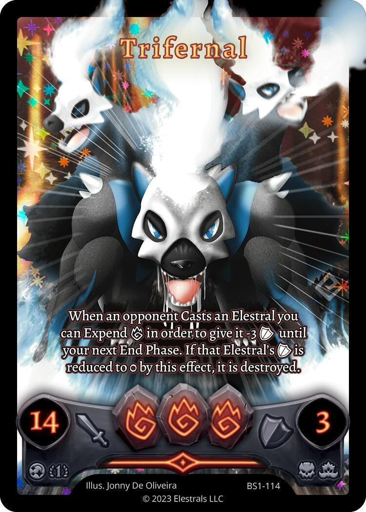 Trifernal (Full Art) (1114) (BS1) - Elestrals Single