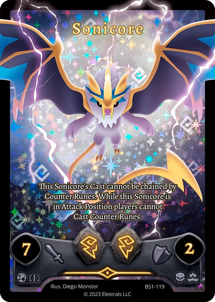 Sonicore (Full Art) (1119) (BS1) - Elestrals Single