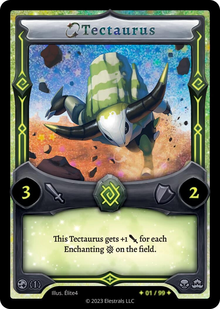 Tectaurus (Serialized) (99) (BS1) - Elestrals Single