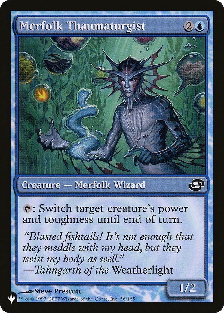 Merfolk Thaumaturgist (56) [LIST] - MTG Single