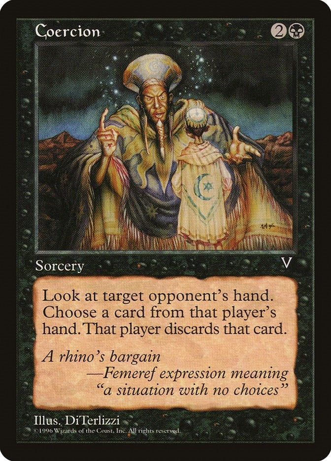 Coercion [VIS] - MTG Single