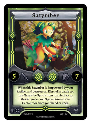 Image for Satymber (SD01-02) (Centaurbor Starter Deck [Kickstarter Edition]) - Elestrals