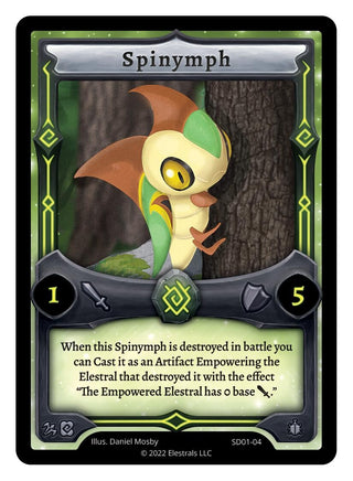 Image for Spinymph (SD01-04) (Centaurbor Starter Deck [Kickstarter Edition]) - Elestrals