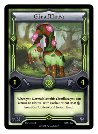 Image for Girafflora (SD01-06) (Centaurbor Starter Deck [Kickstarter Edition]) - Elestrals