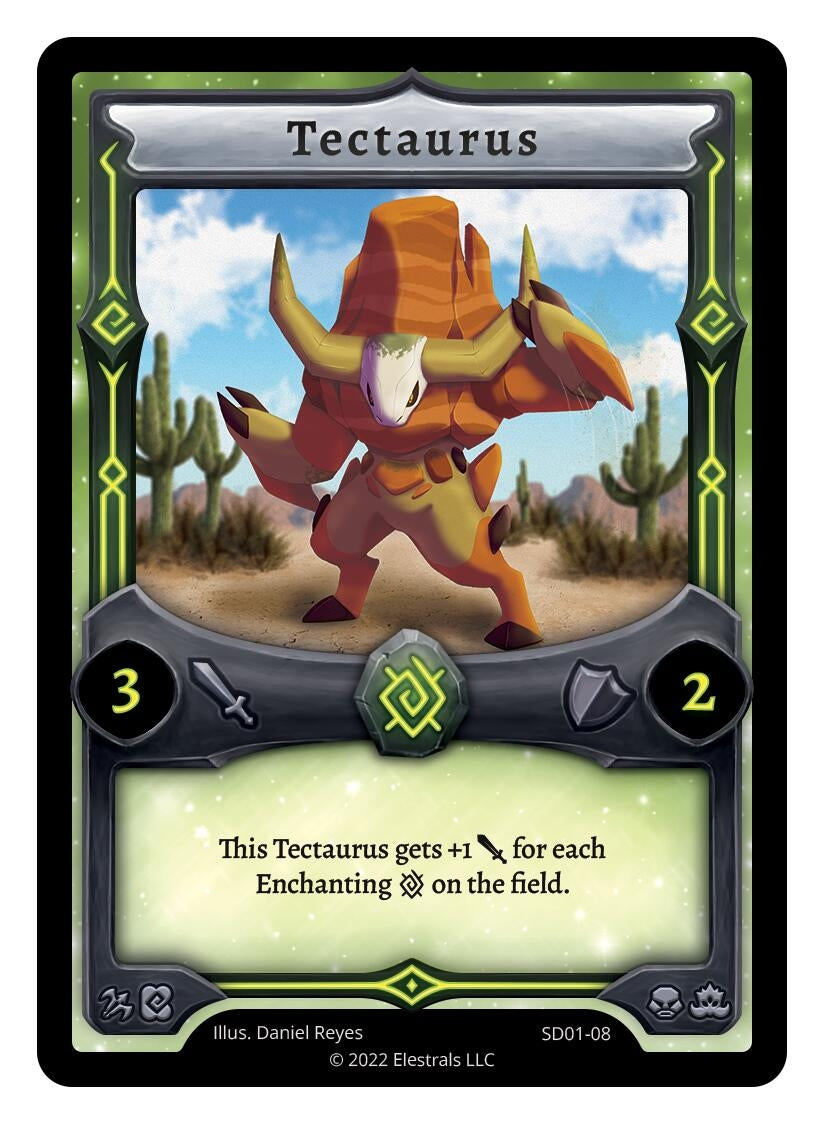 Image for Tectaurus (SD01-08) (Centaurbor Starter Deck [Kickstarter Edition]) - Elestrals