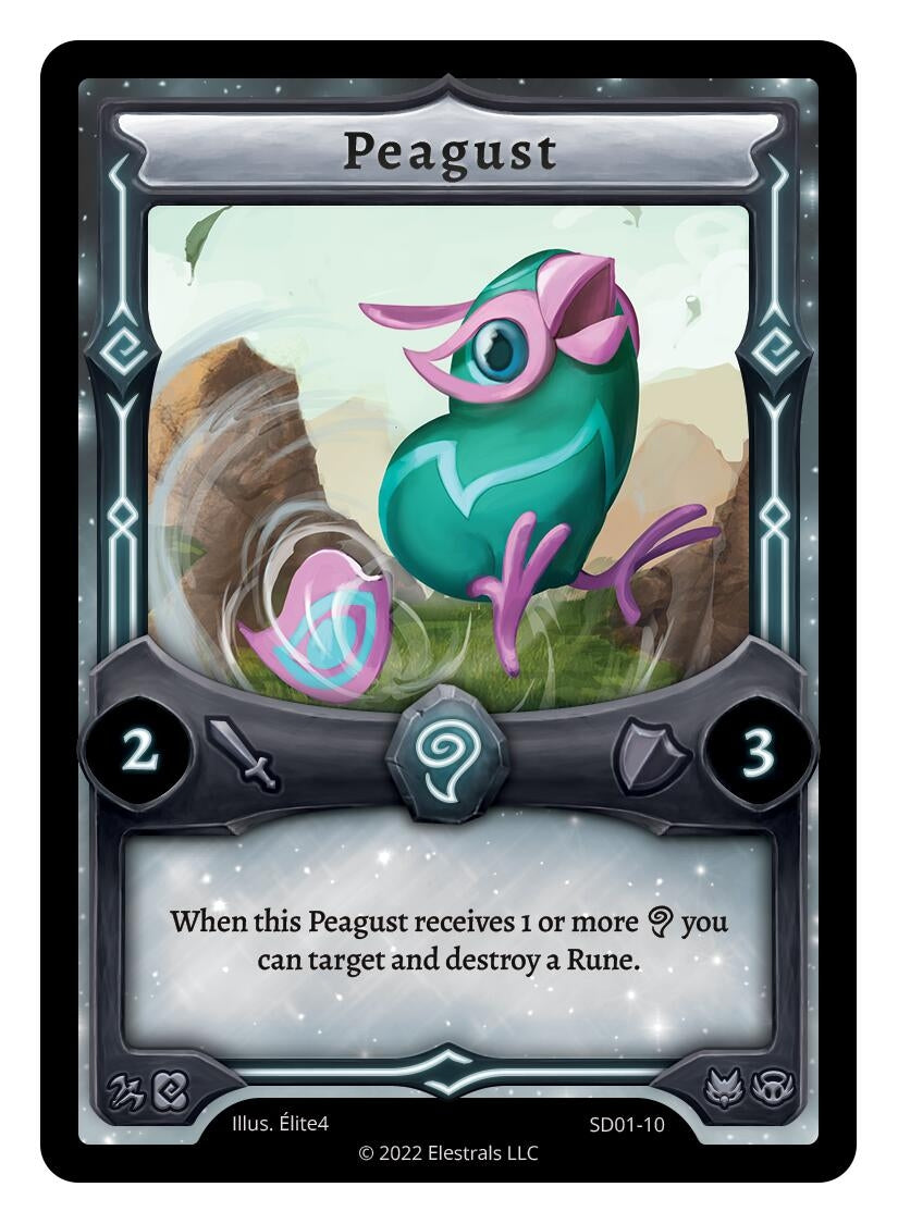 Image for Peagust (SD01-10) (Centaurbor Starter Deck [Kickstarter Edition]) - Elestrals