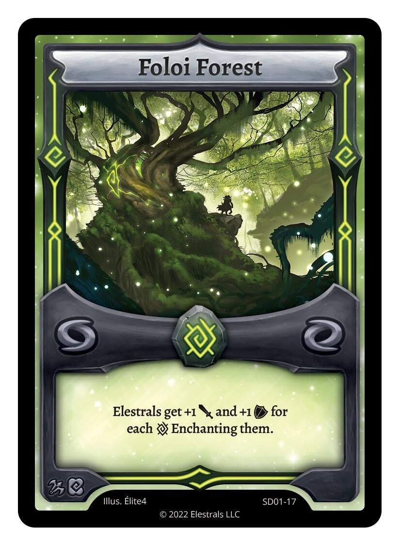 Image for Foloi Forest (SD01-17) (Centaurbor Starter Deck [Kickstarter Edition]) - Elestrals