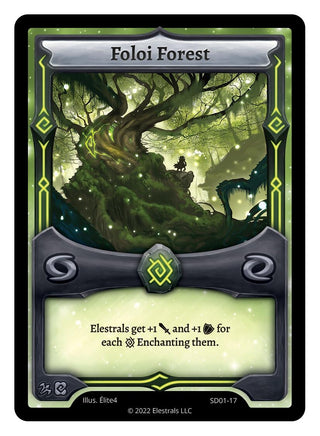 Image for Foloi Forest (SD01-17) (Centaurbor Starter Deck [Kickstarter Edition]) - Elestrals