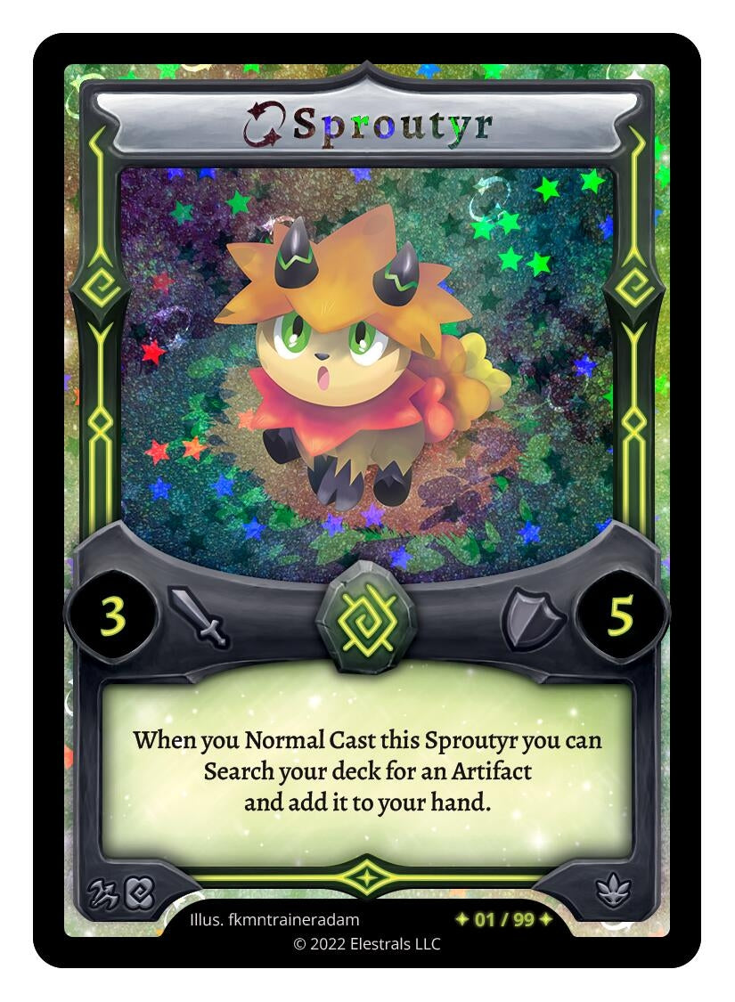 Image for Sproutyr (Serialized) (/99) (Centaurbor Starter Deck [Kickstarter Edition]) - Elestrals