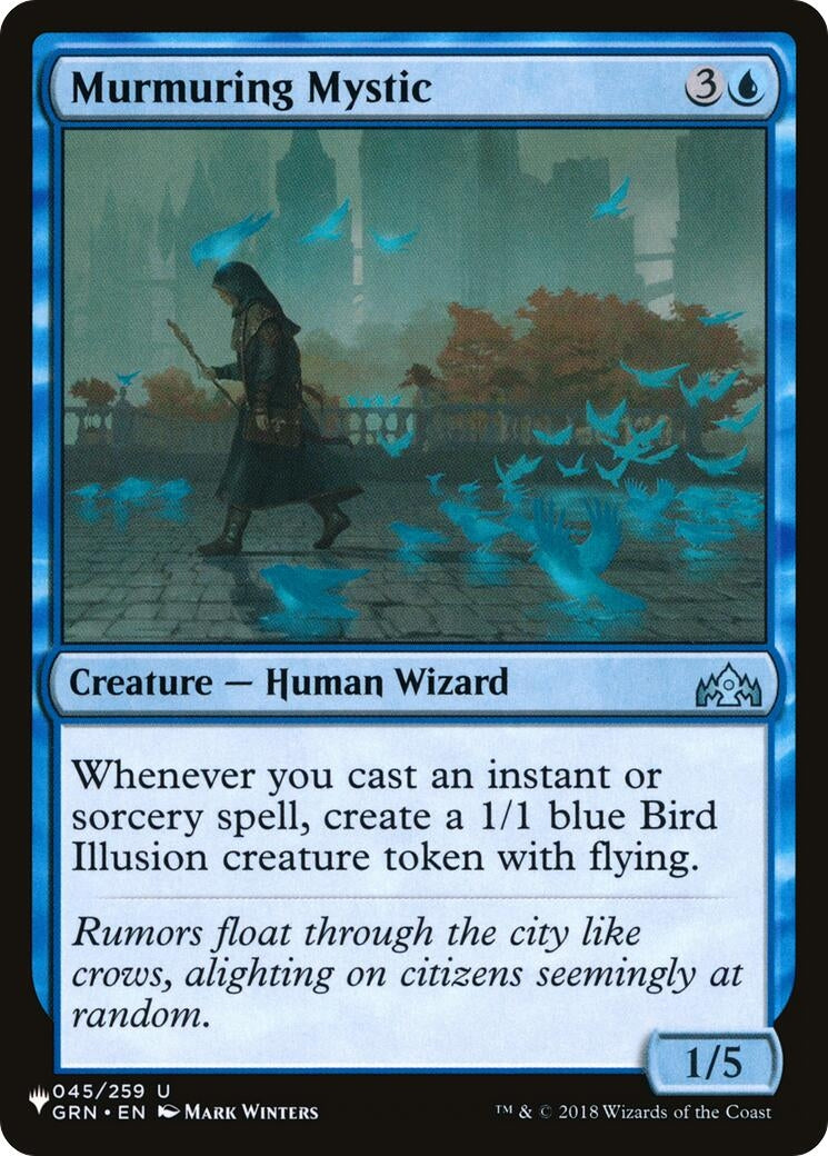 Murmuring Mystic (45) [LIST] - MTG Single