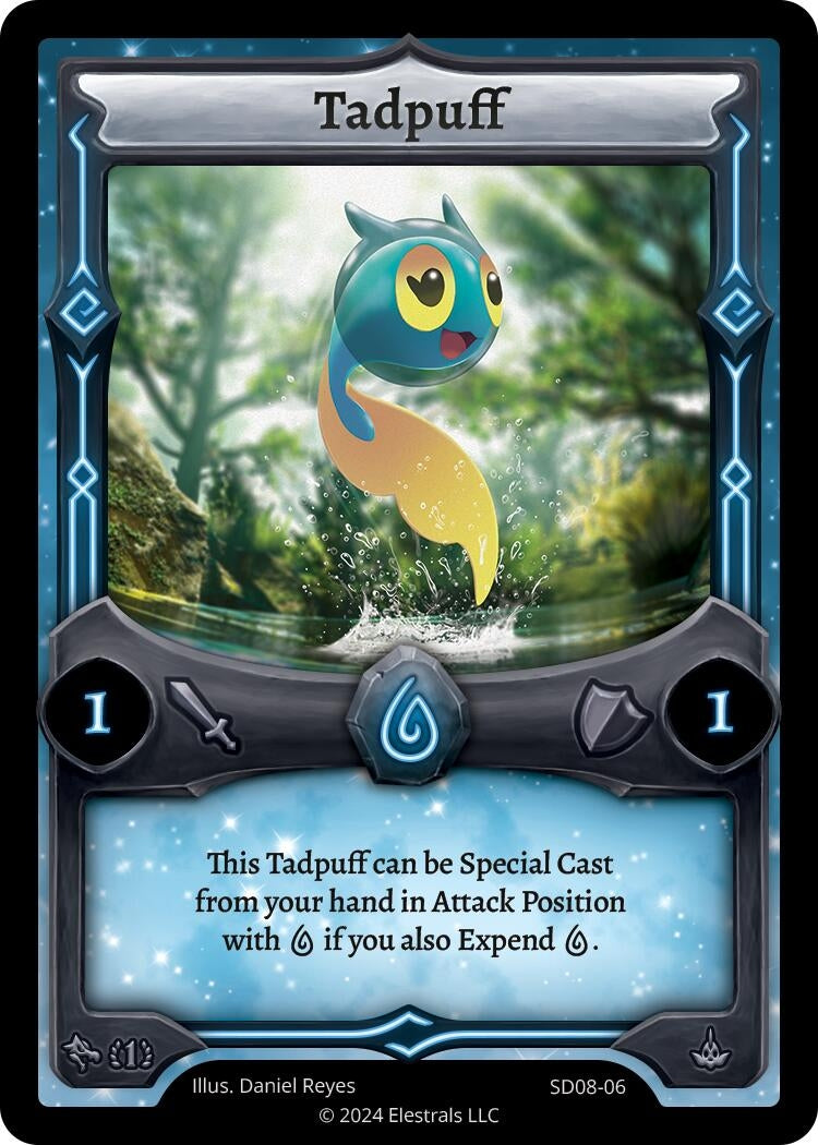 Image for Tadpuff (SD08-06) (Chronodile Starter Deck [First Edition]) - Elestrals
