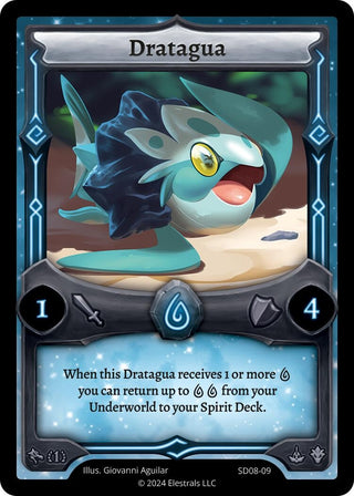 Image for Dratagua (SD08-09) (Chronodile Starter Deck [First Edition]) - Elestrals