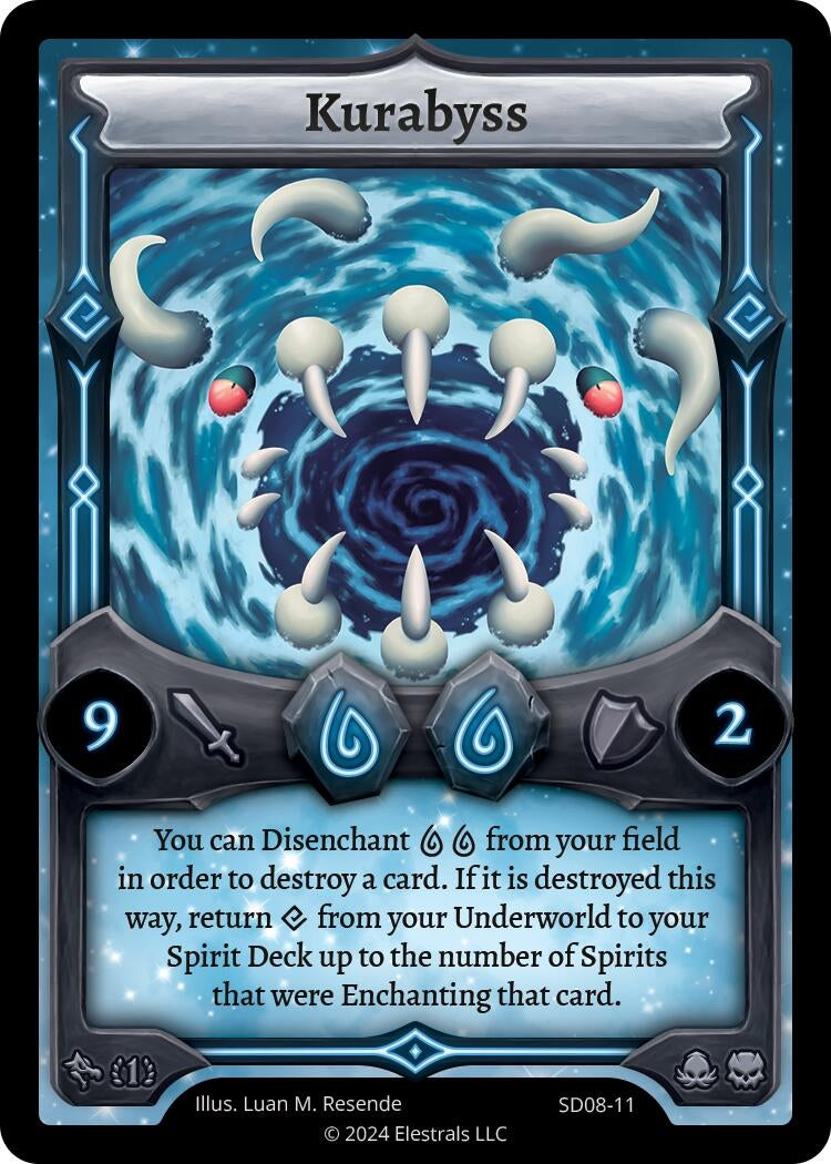 Image for Kurabyss (SD08-11) (Chronodile Starter Deck [First Edition]) - Elestrals