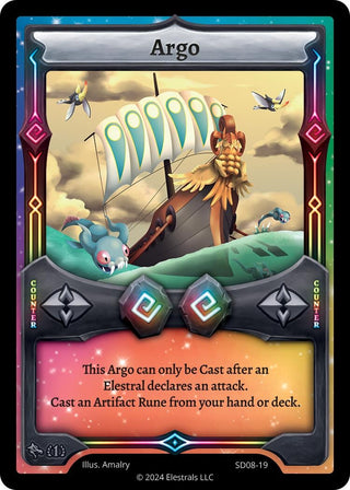 Image for Argo (SD08-19) (Chronodile Starter Deck [First Edition]) - Elestrals
