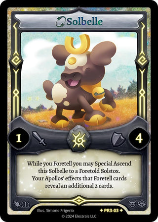Image for Solbelle (PR3-03) (Daybreak Promos) - Elestrals
