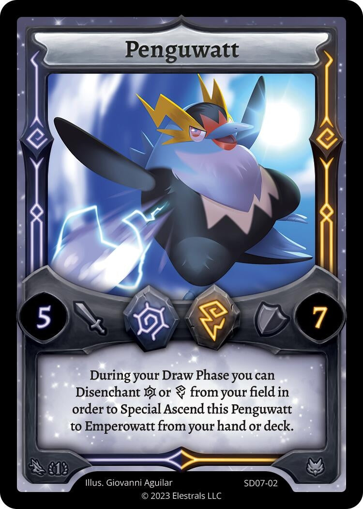Image for Penguwatt (SD07-02) (Emperowatt Starter Deck [First Edition]) - Elestrals
