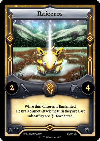 Image for Raiceros (SD07-06) (Emperowatt Starter Deck [First Edition]) - Elestrals