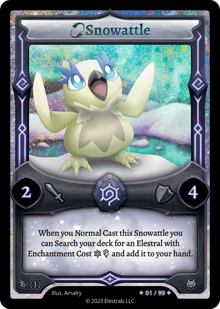 Image for Snowattle (Serialized) (/99) (Emperowatt Starter Deck [First Edition]) - Elestrals
