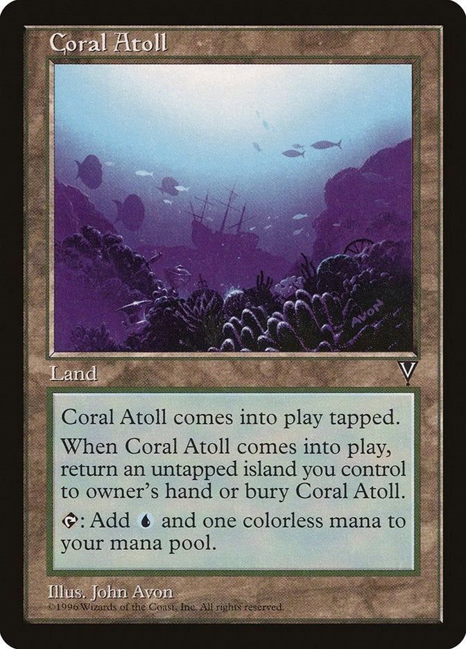 Coral Atoll [VIS] - MTG Single