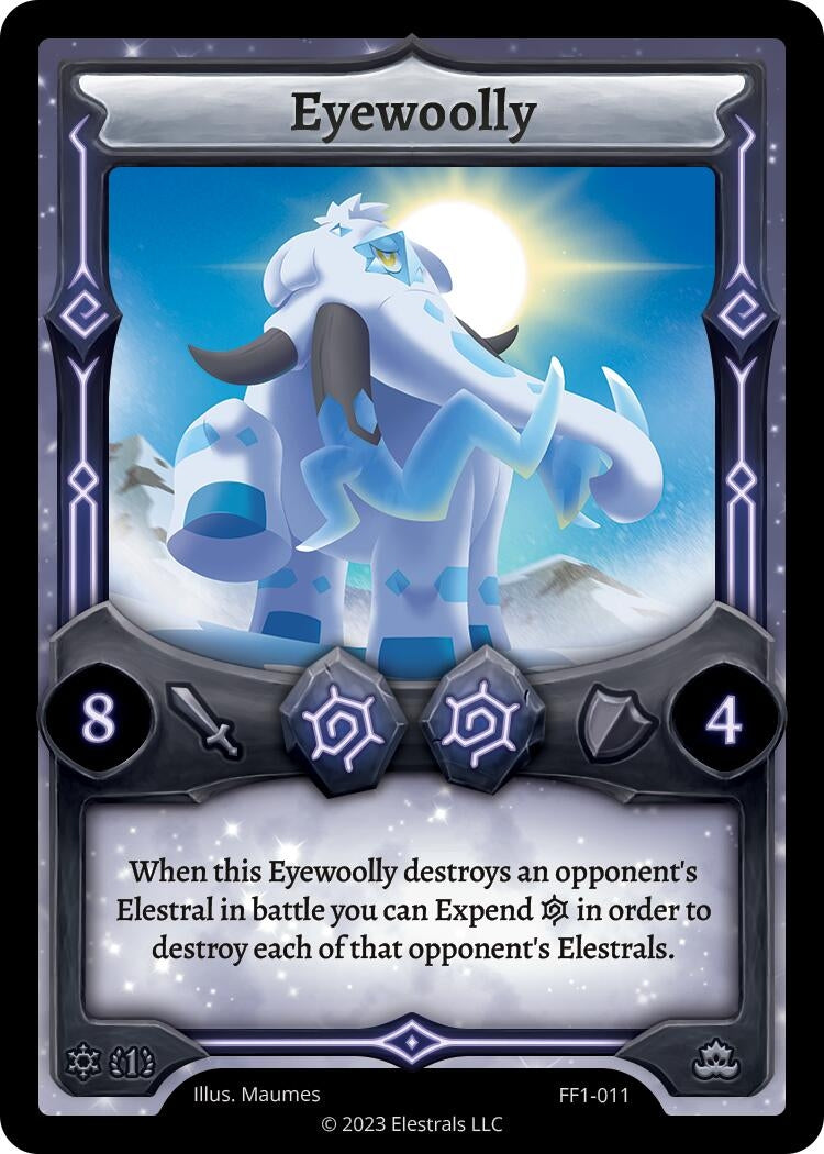Image for Eyewoolly (FF1-011) (Frostfall [First Edition]) - Elestrals