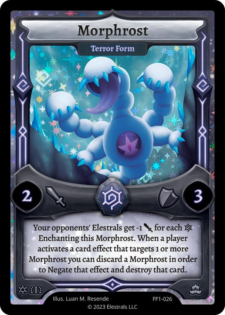 Image for Morphrost - Terror Form (FF1-026) (Frostfall [First Edition]) - Elestrals