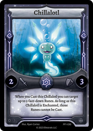 Image for Chillalotl (FF1-030) (Frostfall [First Edition]) - Elestrals