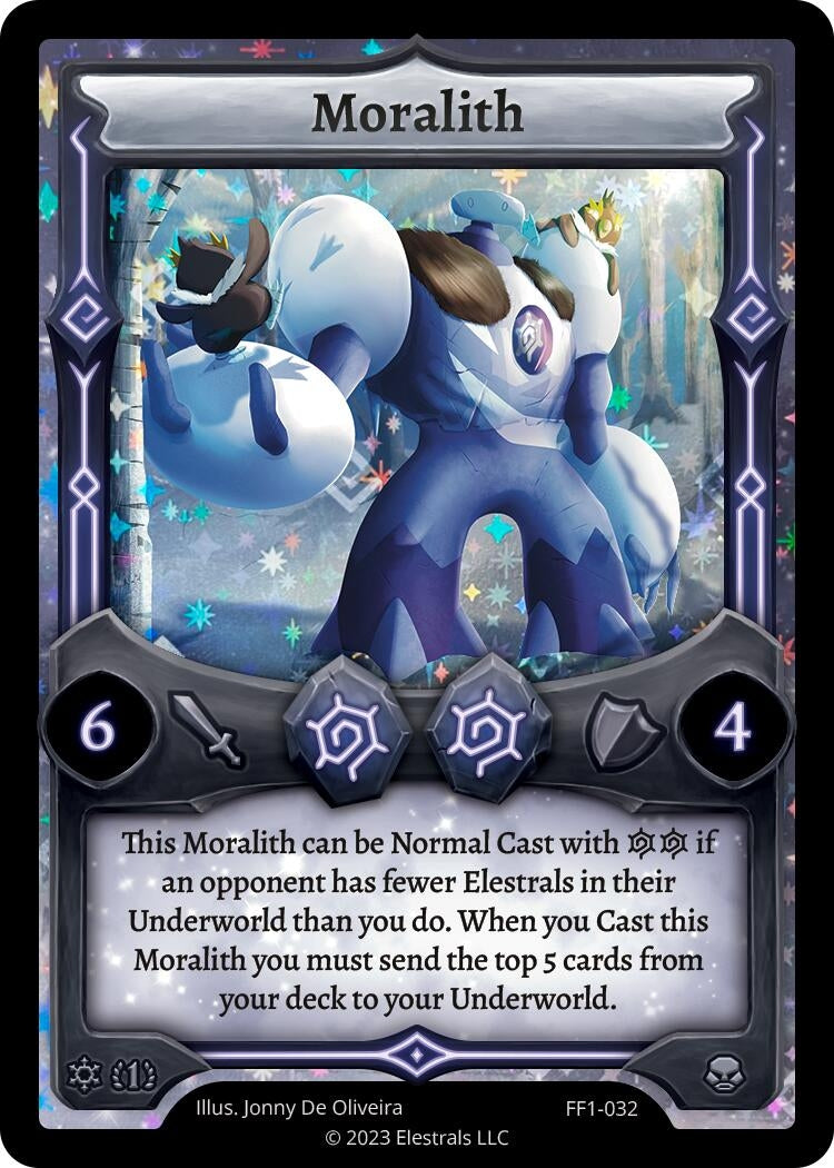 Image for Moralith (FF1-032) (Frostfall [First Edition]) - Elestrals