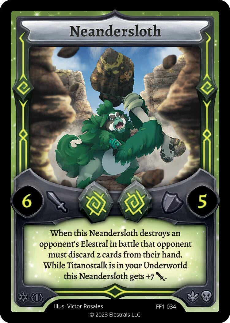 Image for Neandersloth (FF1-034) (Frostfall [First Edition]) - Elestrals
