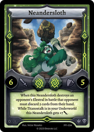 Image for Neandersloth (FF1-034) (Frostfall [First Edition]) - Elestrals