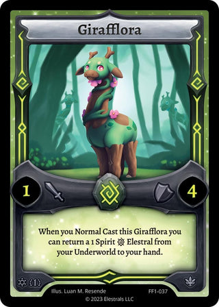 Image for Girafflora (FF1-037) (Frostfall [First Edition]) - Elestrals
