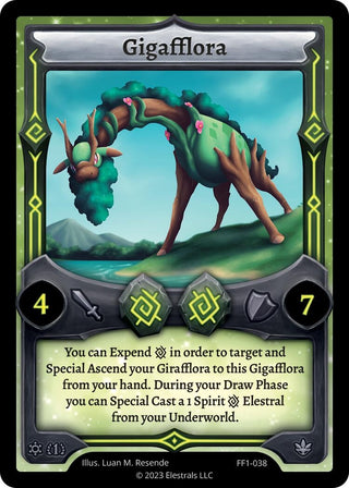 Image for Gigafflora (FF1-038) (Frostfall [First Edition]) - Elestrals